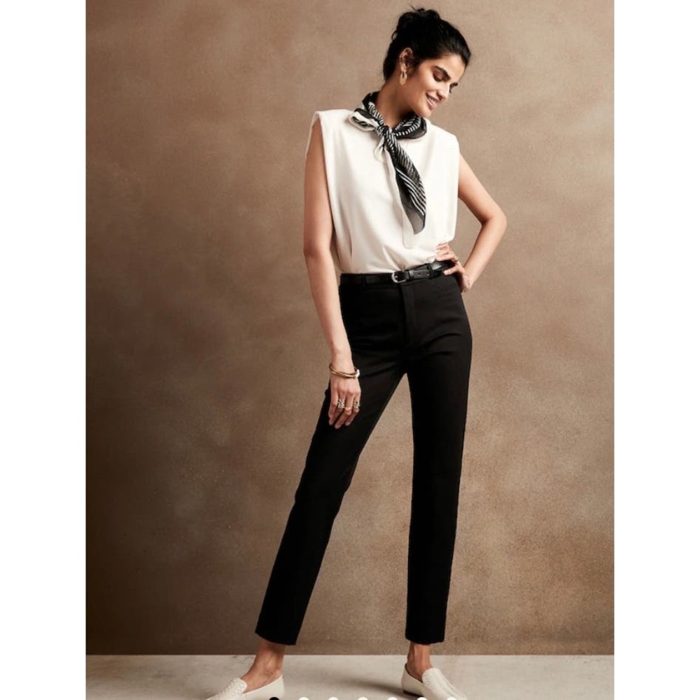 HIGH-RISE SLOAN FULL-LENGTH PANT - Picture 1 of 10